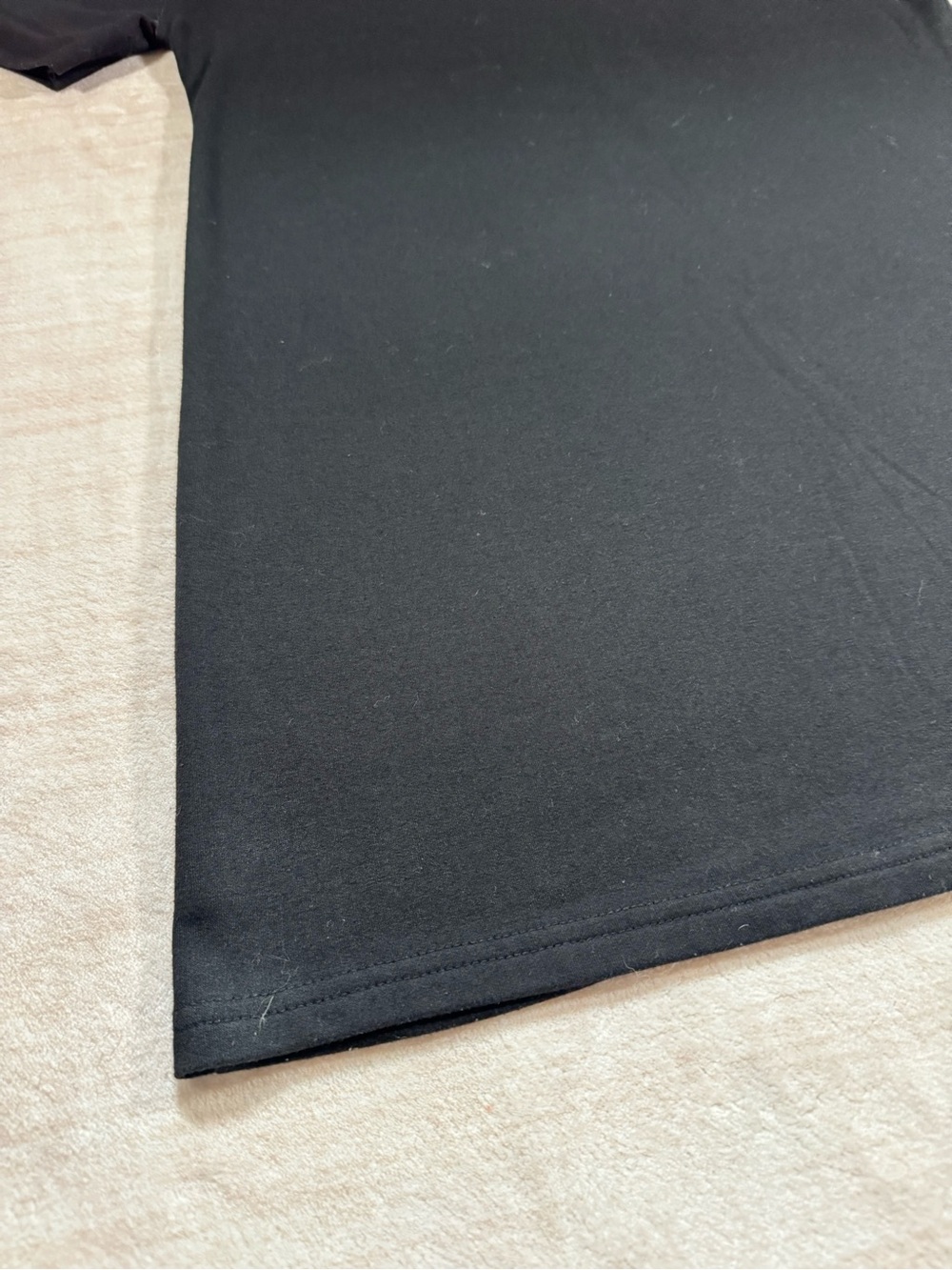 Everyday Black Short-Sleeve Mini Dress - Picture 4 of 13